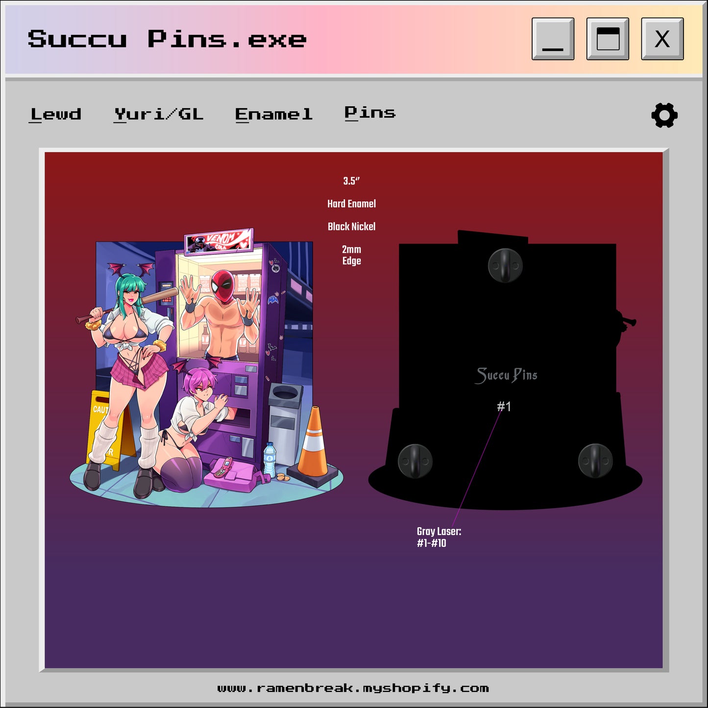 Presale: Delinquent Morrigan Vending Machine