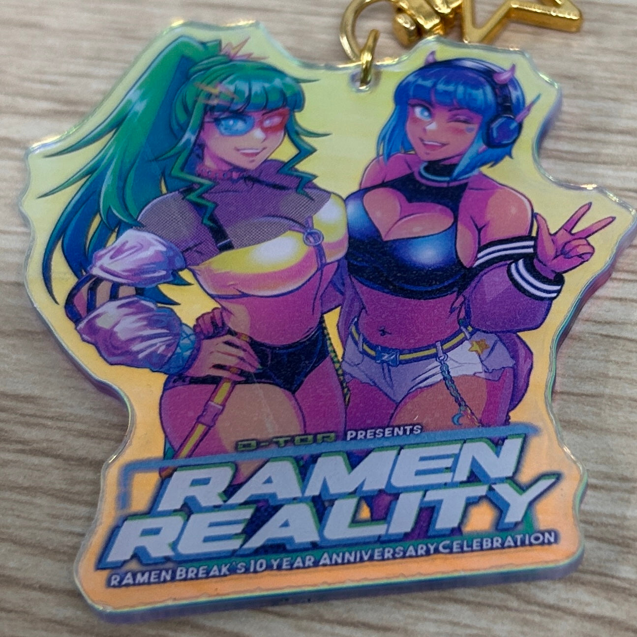 rAmen Reality Acrylic Charm