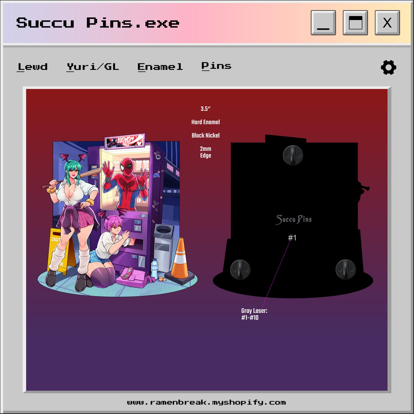 Presale: Delinquent Morrigan Vending Machine
