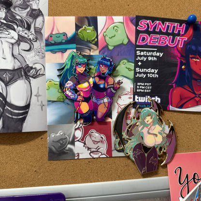 rAmen Reality Enamel Pin