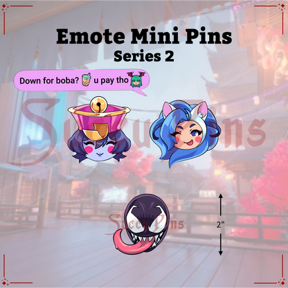 Emote Mini Pins Series 2