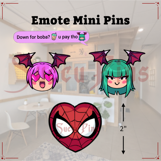 Emote Mini Pins Series 1