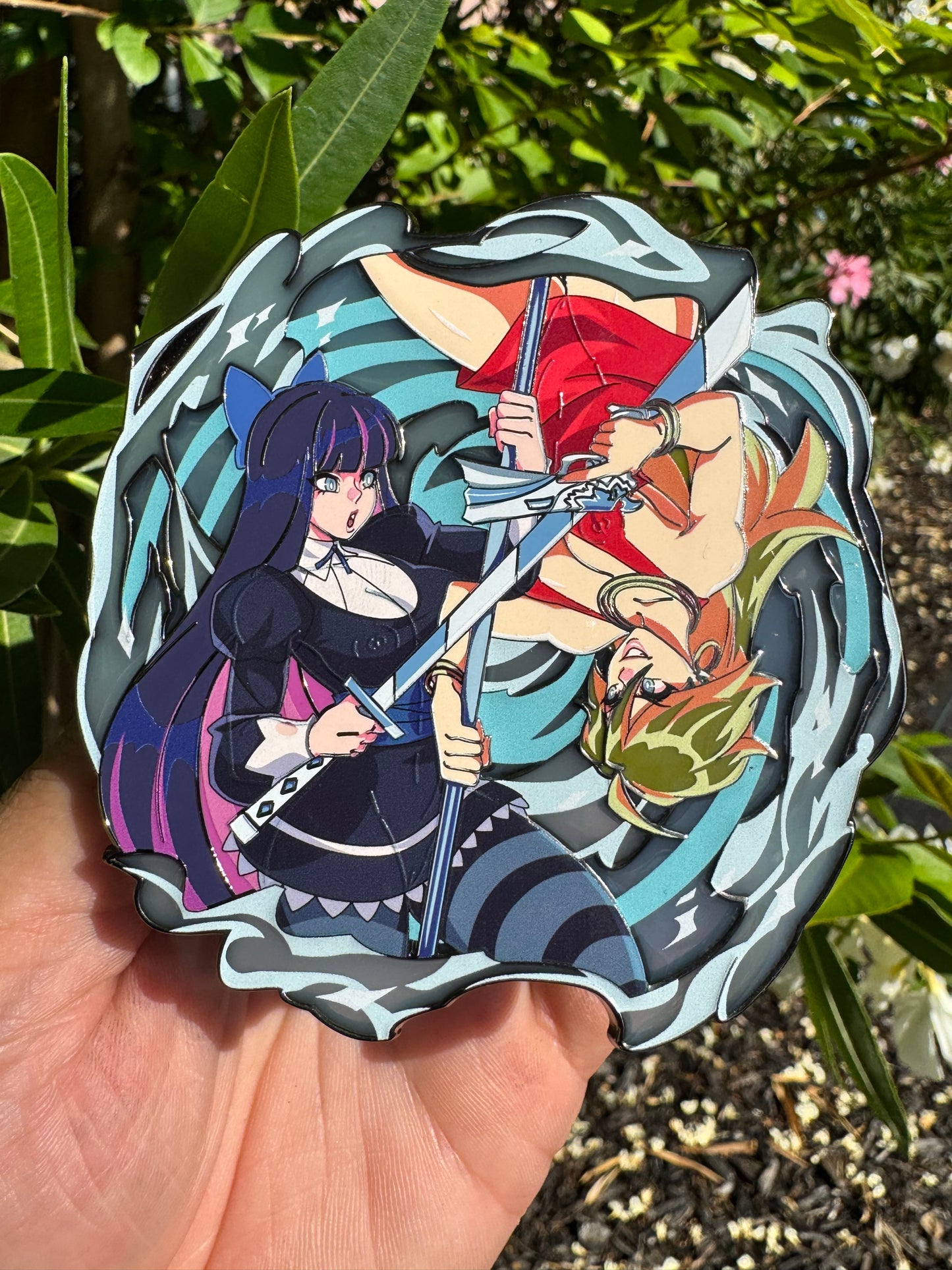 Panty & Stocking | 1000 Follower Celebration Pin