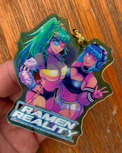 rAmen Reality Acrylic Charm