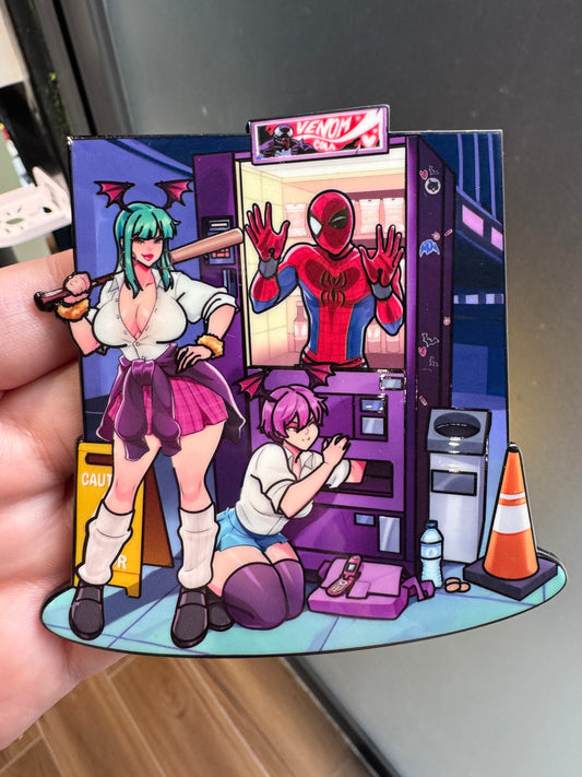 Delinquent Morrigan Vending Machine