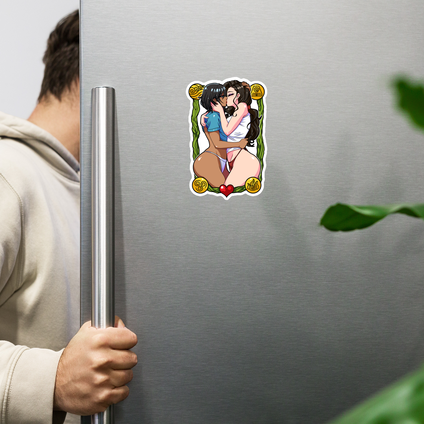 Korrasami Bed Kiss Magnet