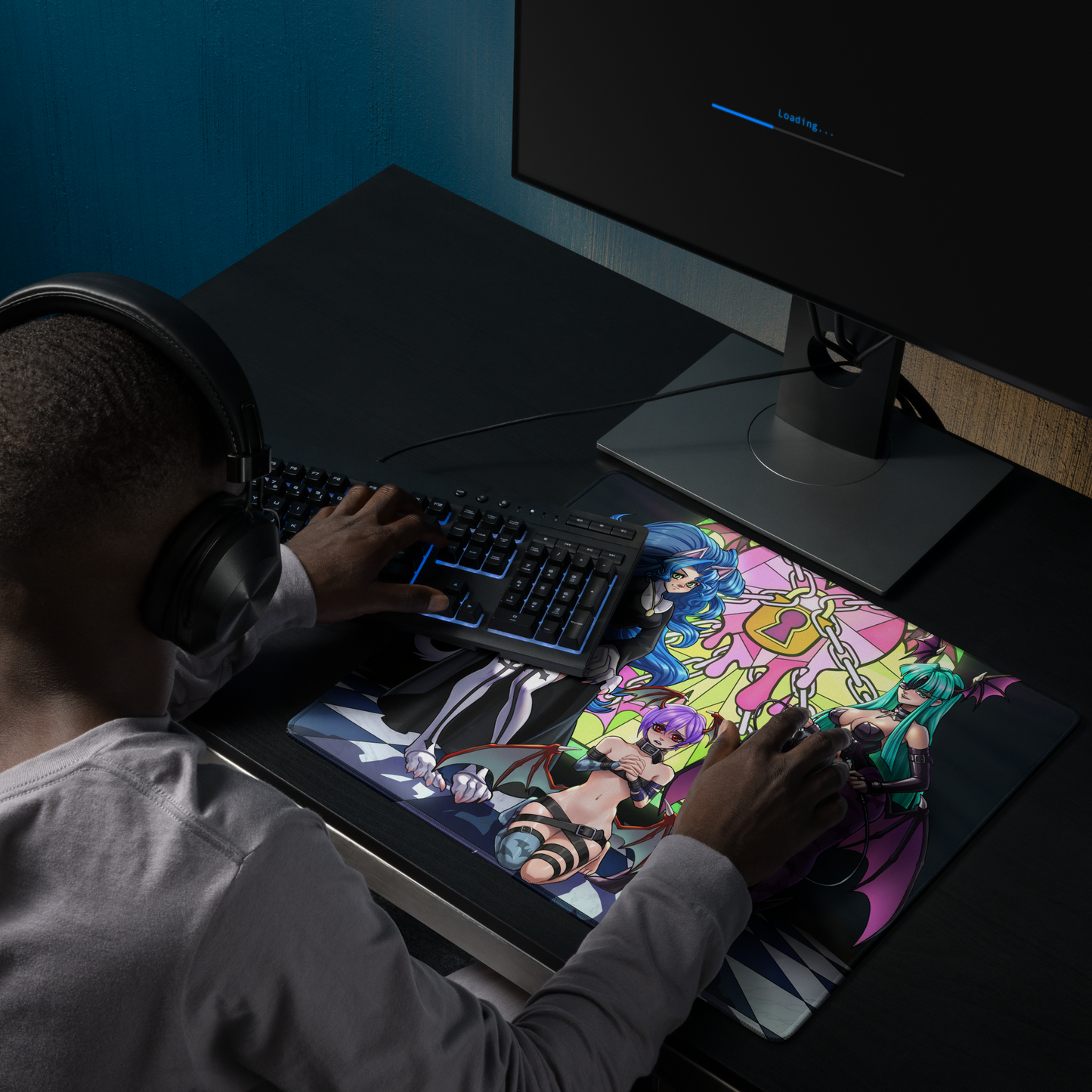 Darkstalkers Duality Gaming Mousepad