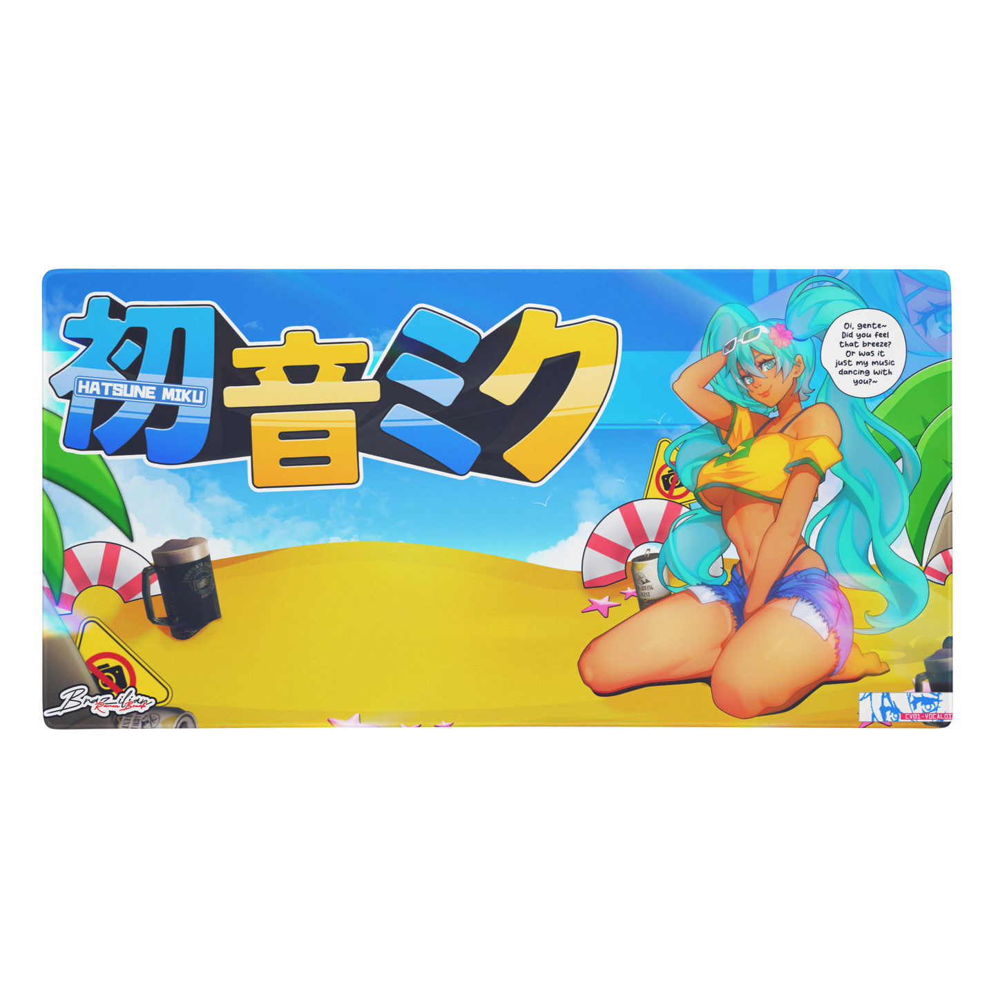 Brazilian Miku Gaming Playmat