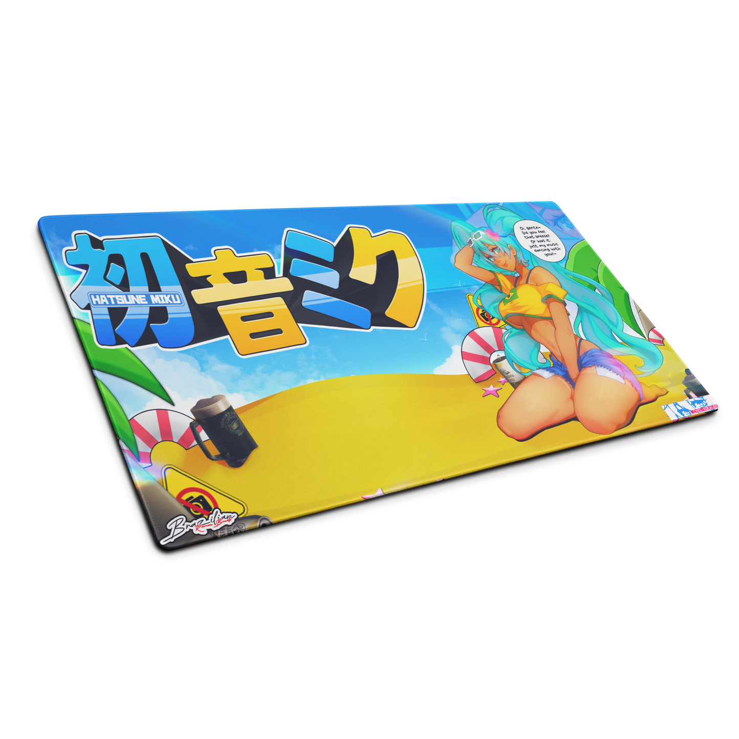 Brazilian Miku Gaming Playmat