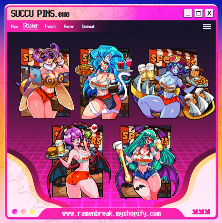 Spookers Decals