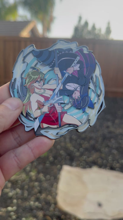 Panty & Stocking | 1000 Follower Celebration Pin